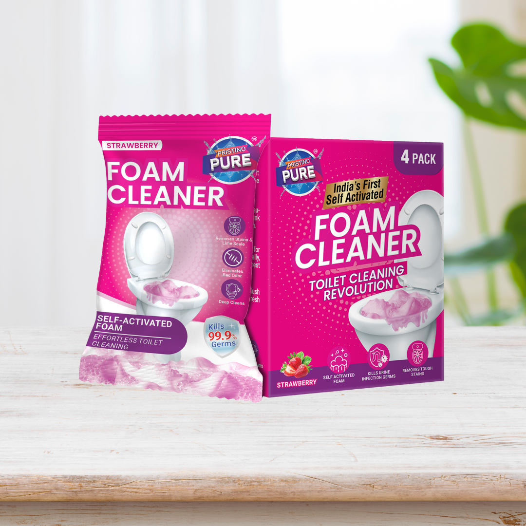 Pristino Pure powder & Strawberry Combo – Complete Toilet & Septic Cleaning Solution